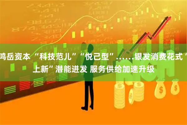 鸿岳资本 “科技范儿”“悦己型”……银发消费花式“上新”潜能迸发 服务供给加速升级