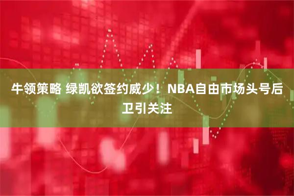 牛领策略 绿凯欲签约威少！NBA自由市场头号后卫引关注